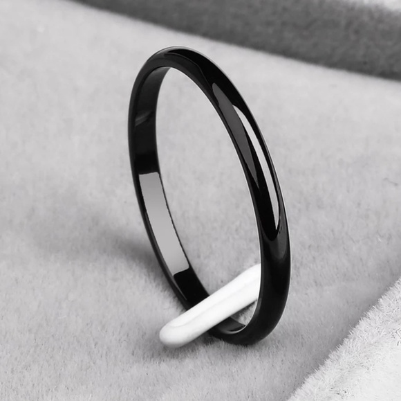 Titanium Steel Hypoallergenic Wedding Band Jewelry - Titanium Steel Hypoallergenic Wedding Band